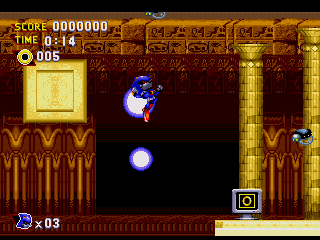 Metal Sonic Hyperdrive Rebooted Sega Genesis Game 