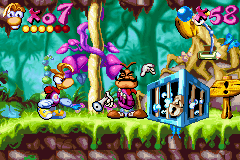 illustration de Rayman Advance