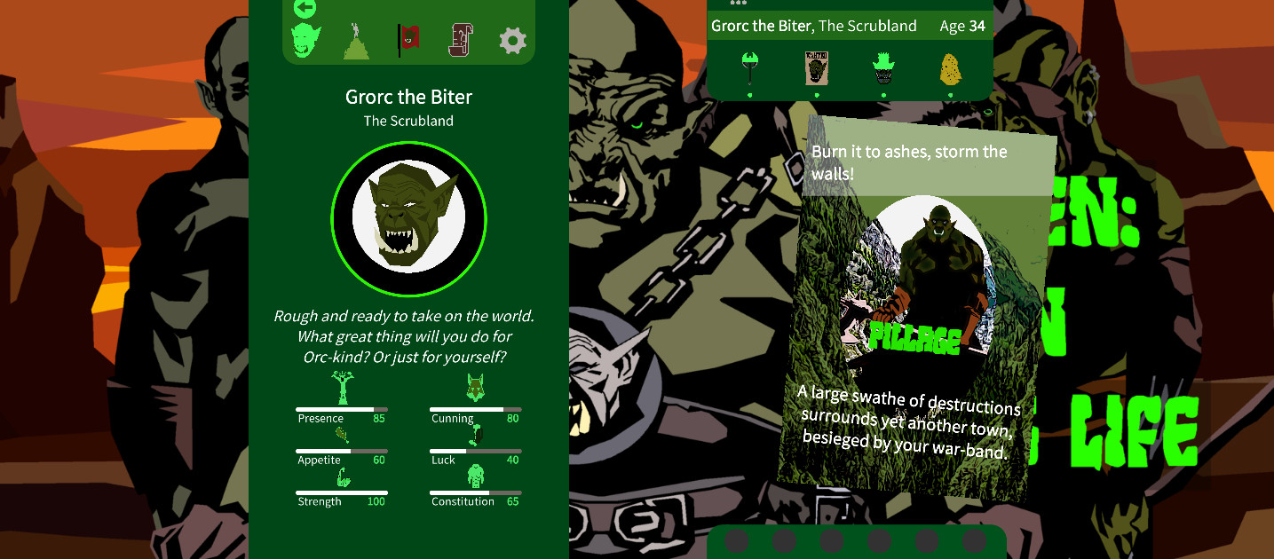 Green: An Orc's Life - Screenshot 1