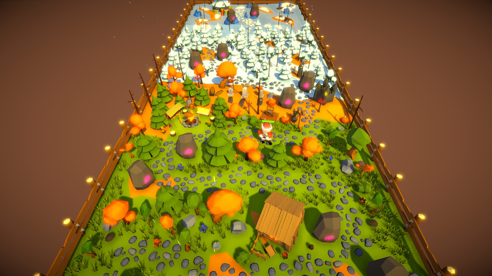 My Super Defender: Battle Santa Edition - Screenshot 2