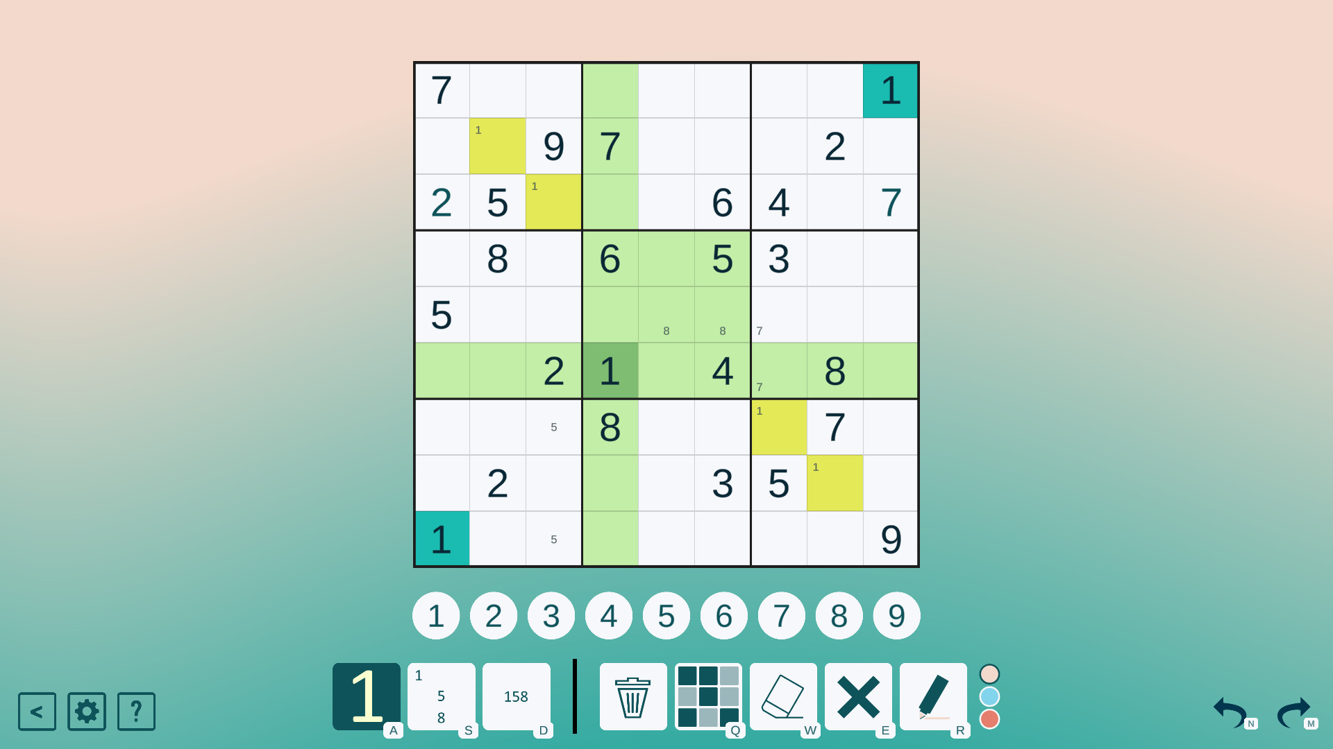 Classic Sudoku - Screenshot 1