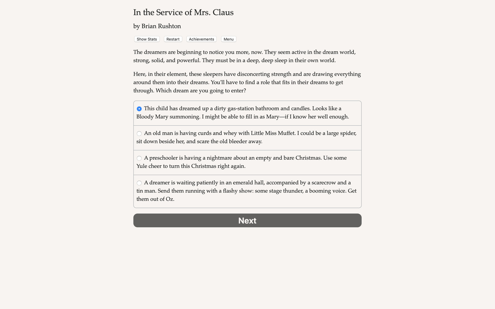 In the Service of Mrs. Claus - Screenshot 1