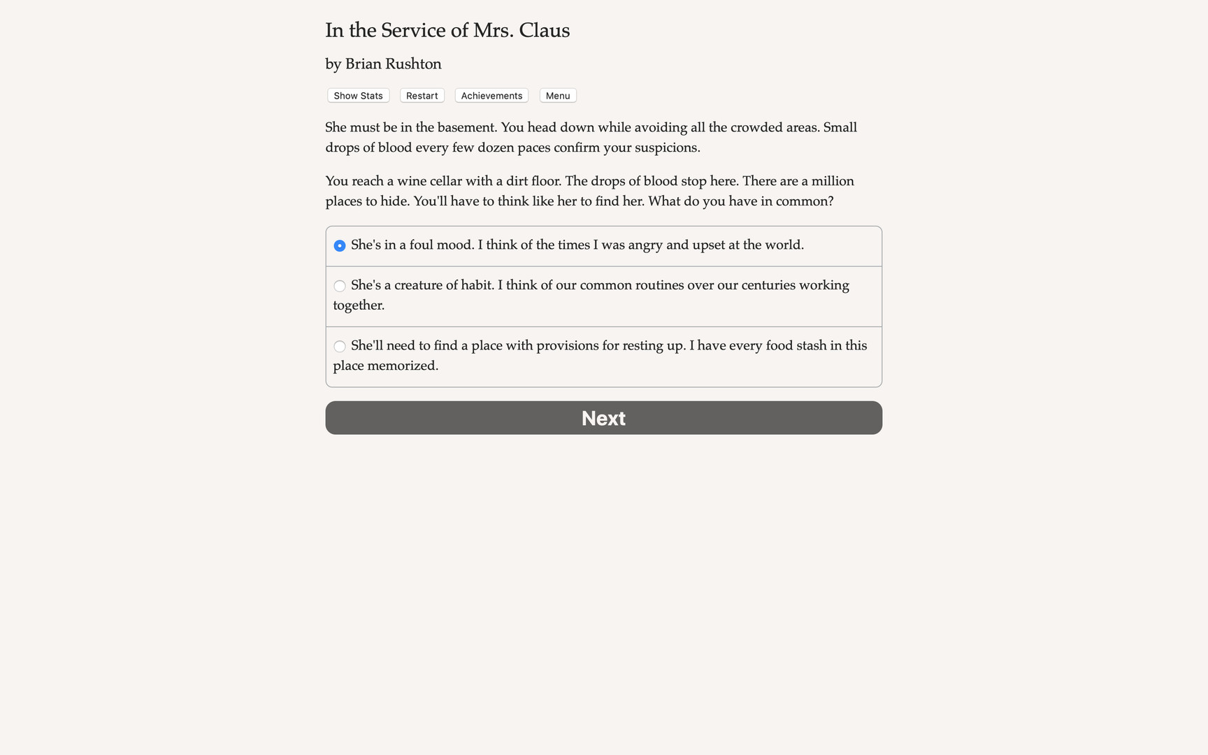 In the Service of Mrs. Claus - Screenshot 4