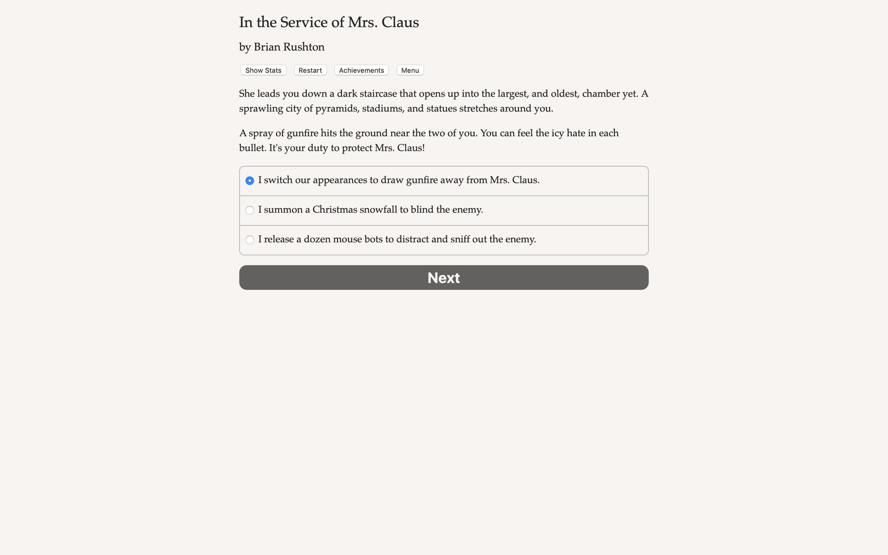 In the Service of Mrs. Claus - Screenshot 5