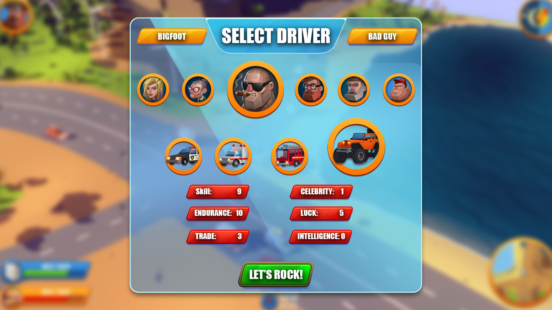 RPG Driver - Screenshot 1