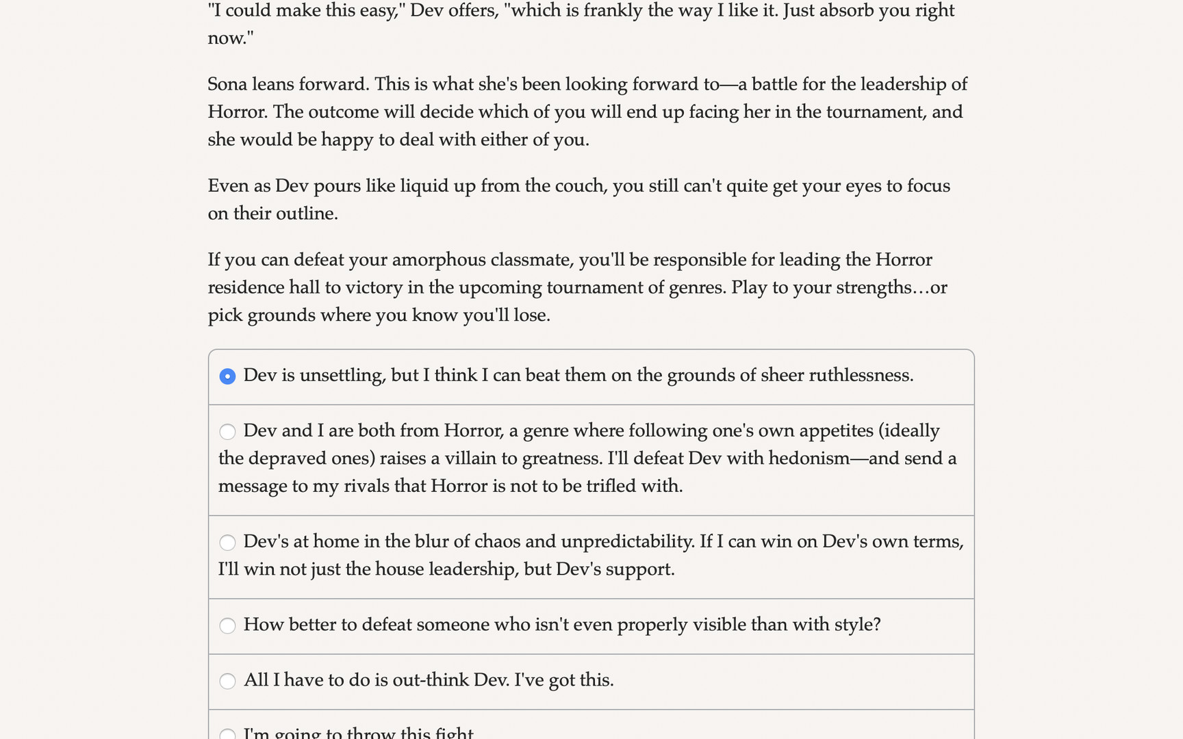 Grand Academy II: Attack of the Sequel - Screenshot 1