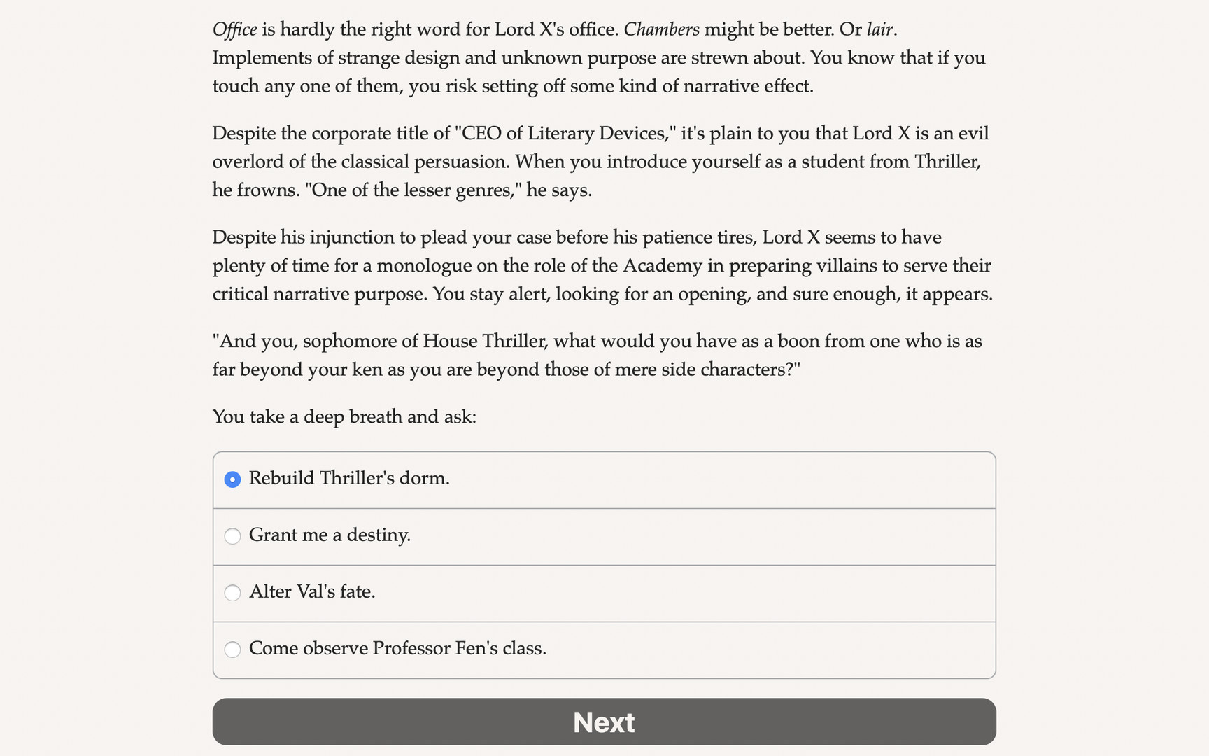 Grand Academy II: Attack of the Sequel - Screenshot 4