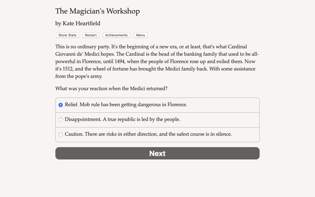 The Magician's Workshop - Screenshot 3