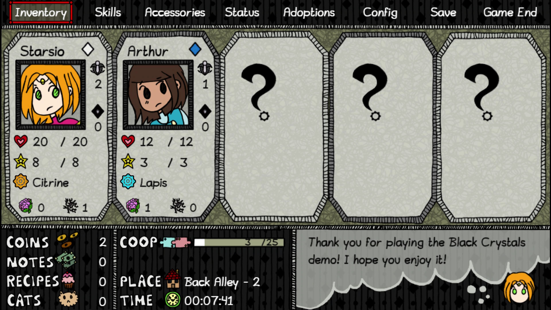 Black Crystals - Screenshot 4