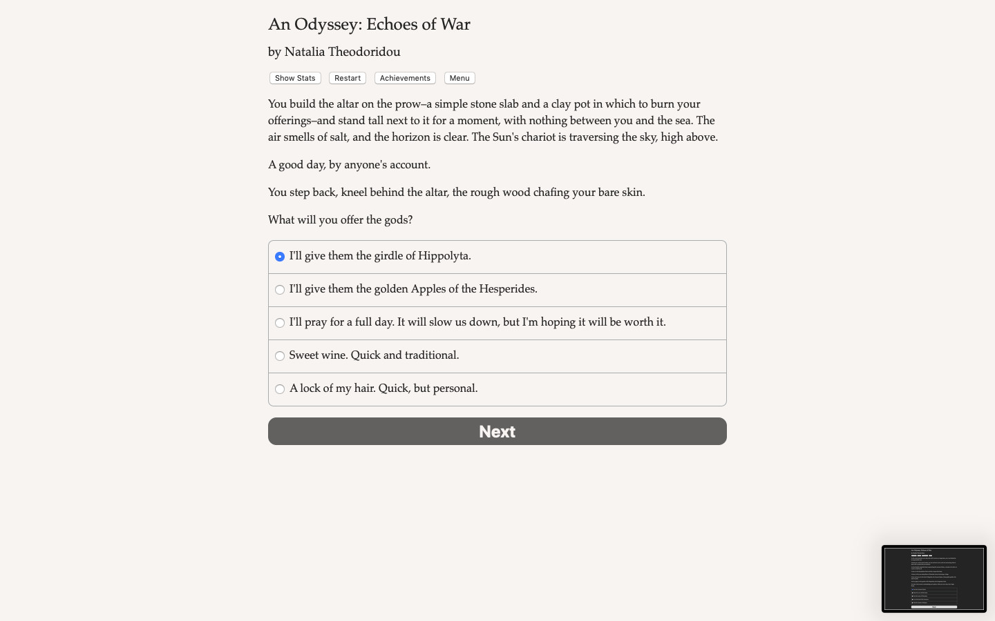 An Odyssey: Echoes of War - Screenshot 5