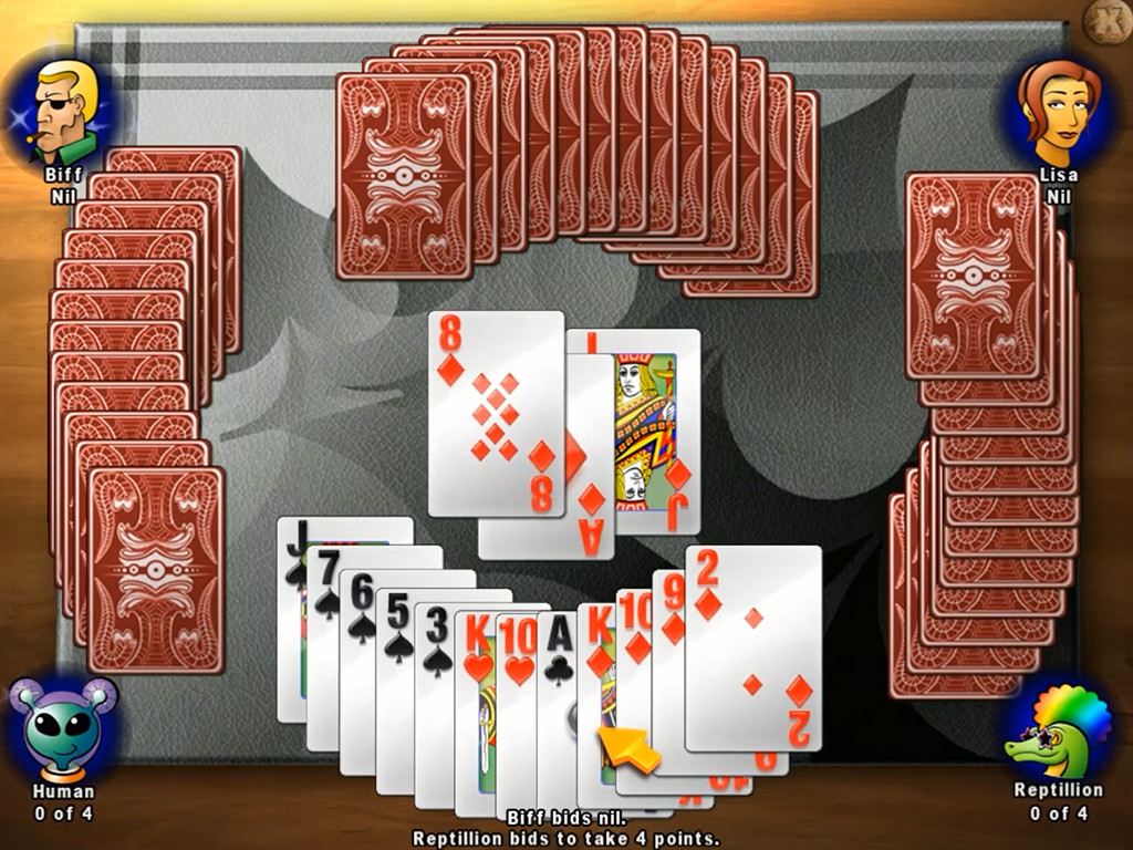 free spades cards games