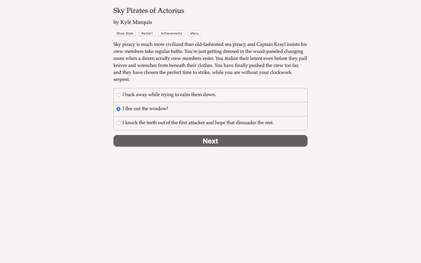 Sky Pirates of Actorius - Screenshot 1