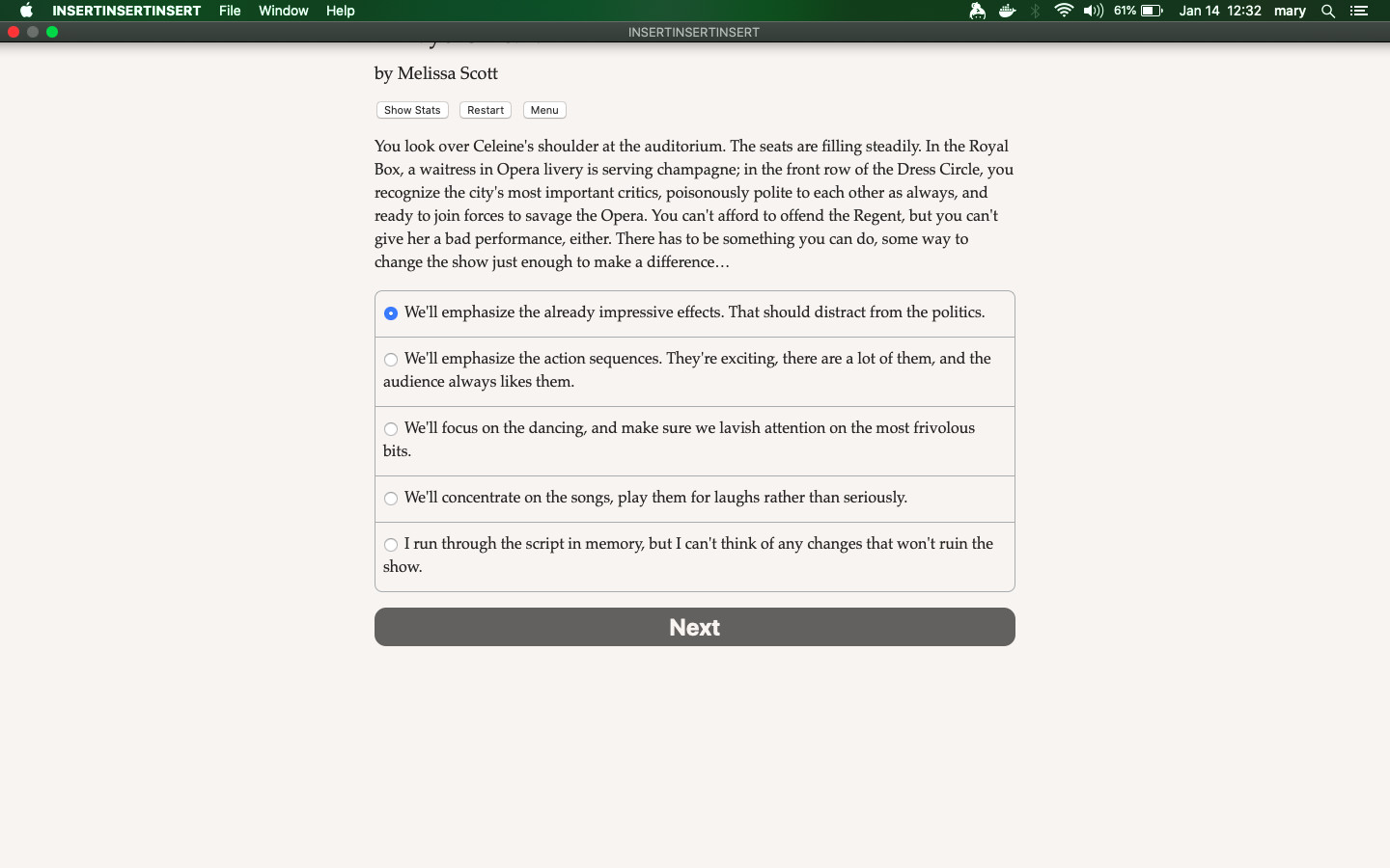 A Player's Heart - Screenshot 5