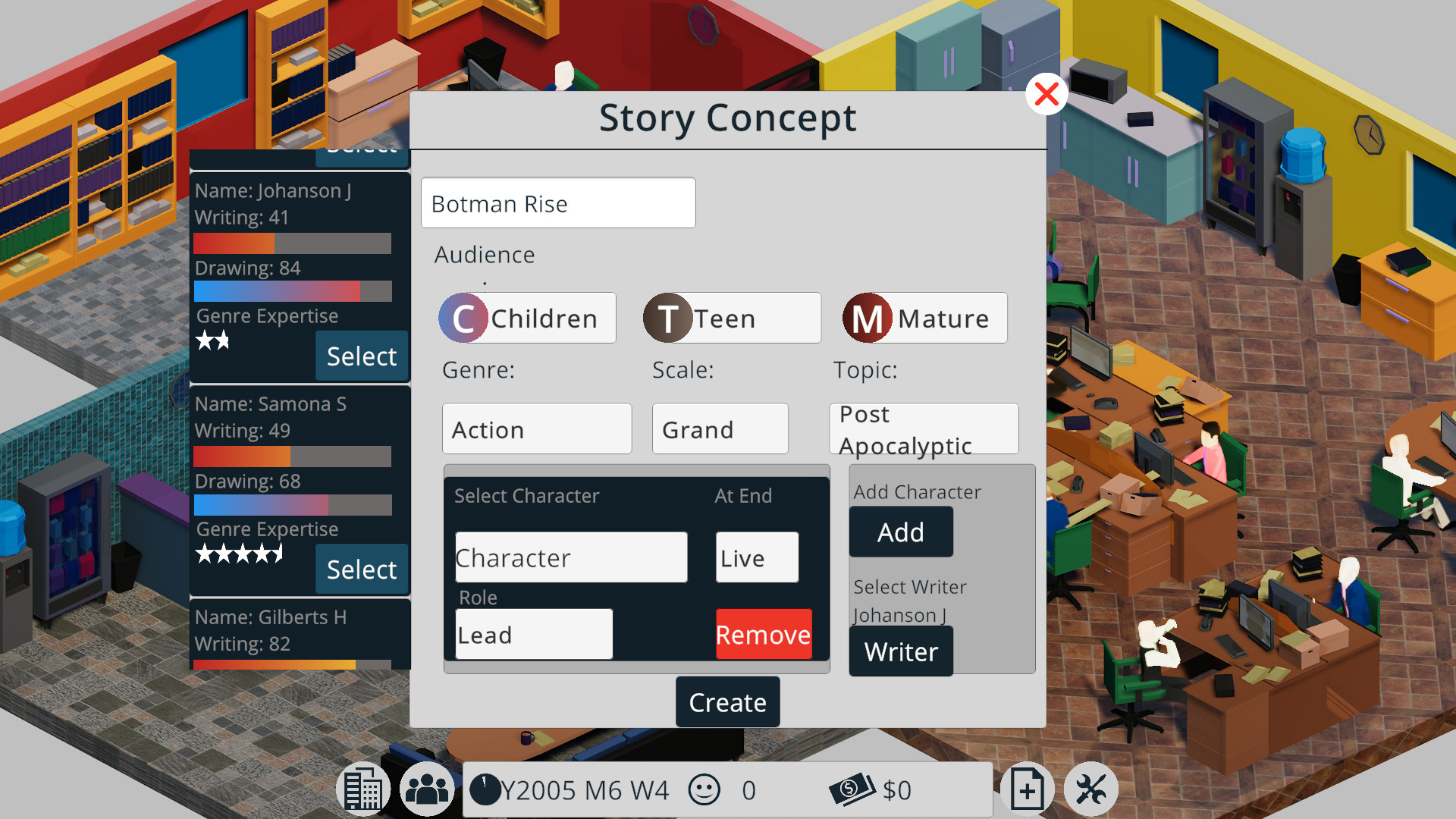 Comic Book Tycoon - Screenshot 4