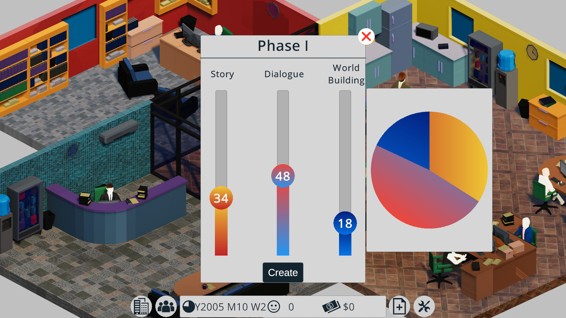 Comic Book Tycoon - Screenshot 1