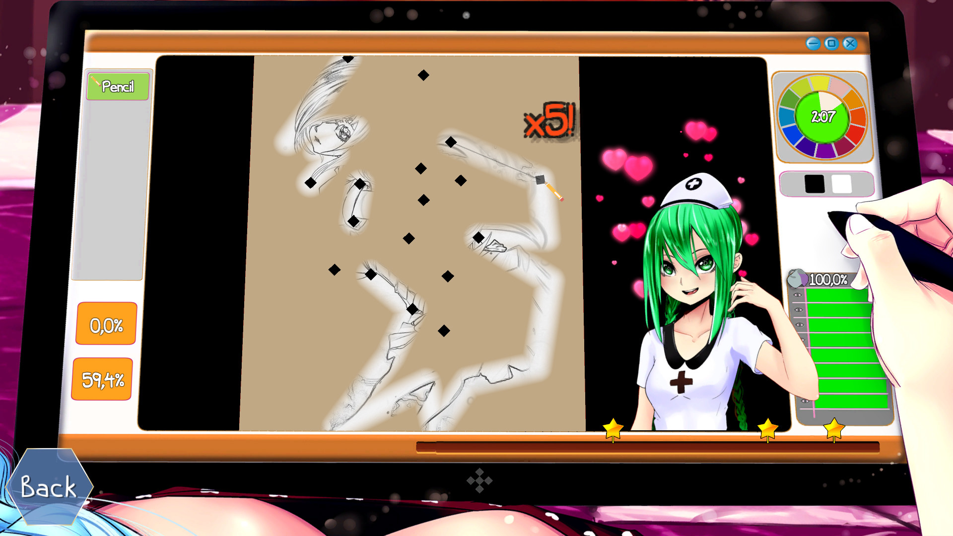 Anime Artist 2: Lovely Danya - Screenshot 4