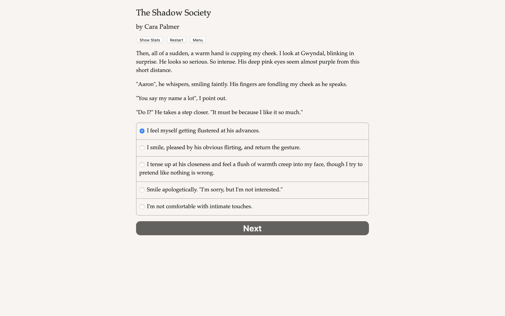 The Shadow Society - Screenshot 1