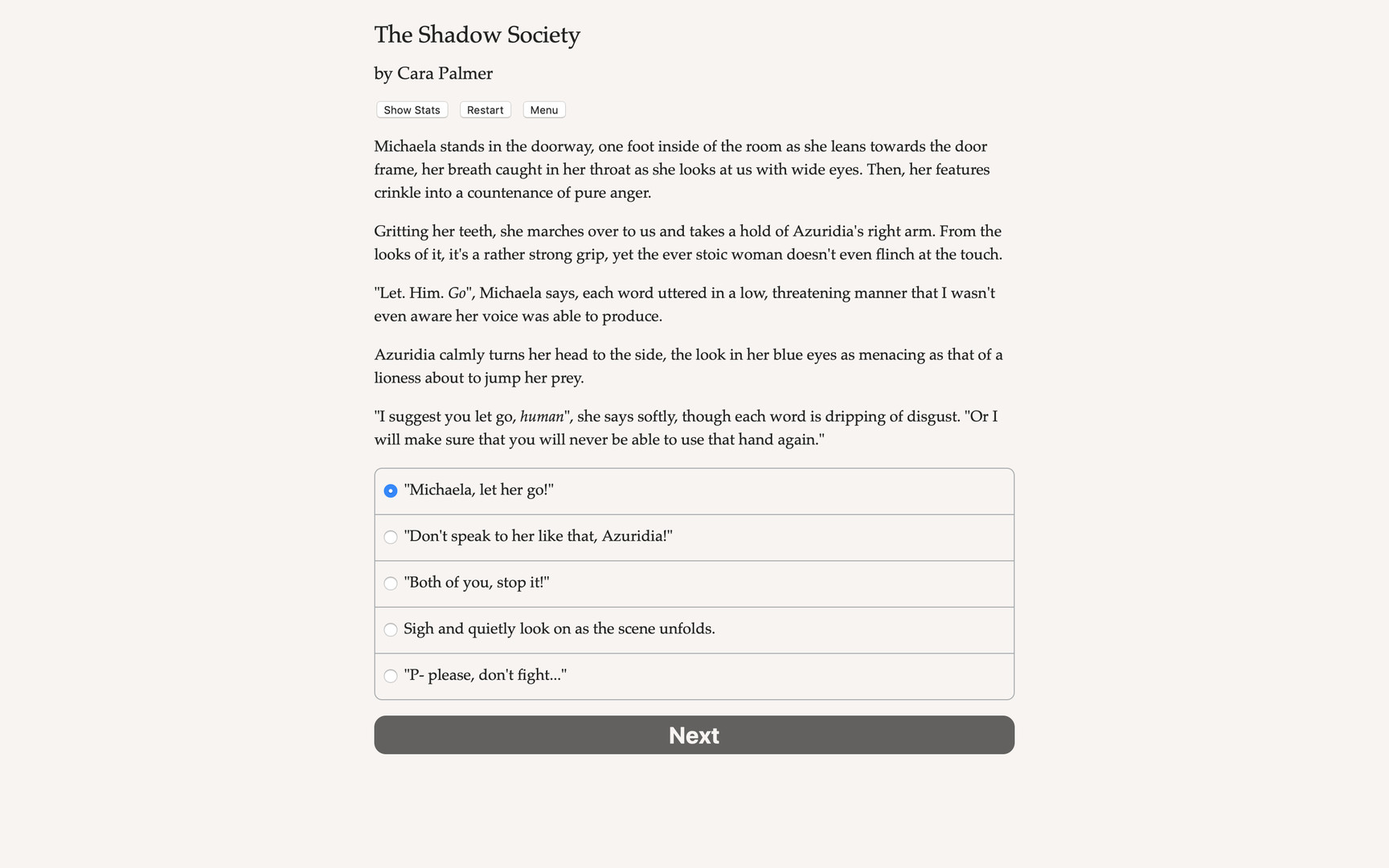 The Shadow Society - Screenshot 3