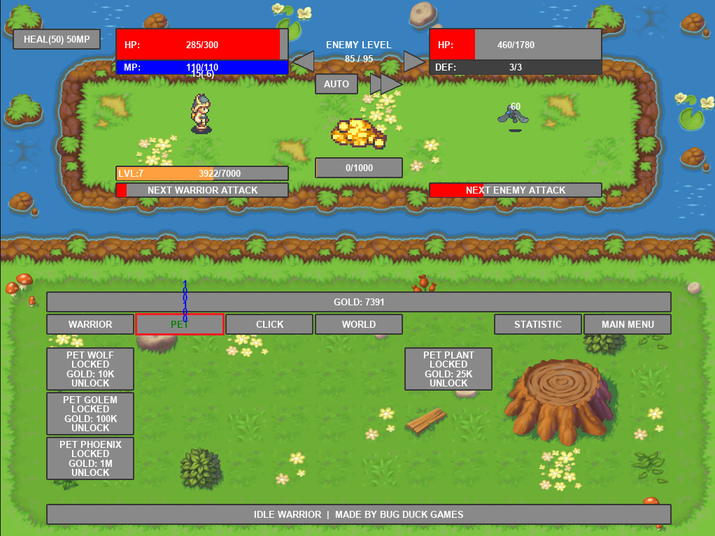 Idle Warrior - Screenshot 4