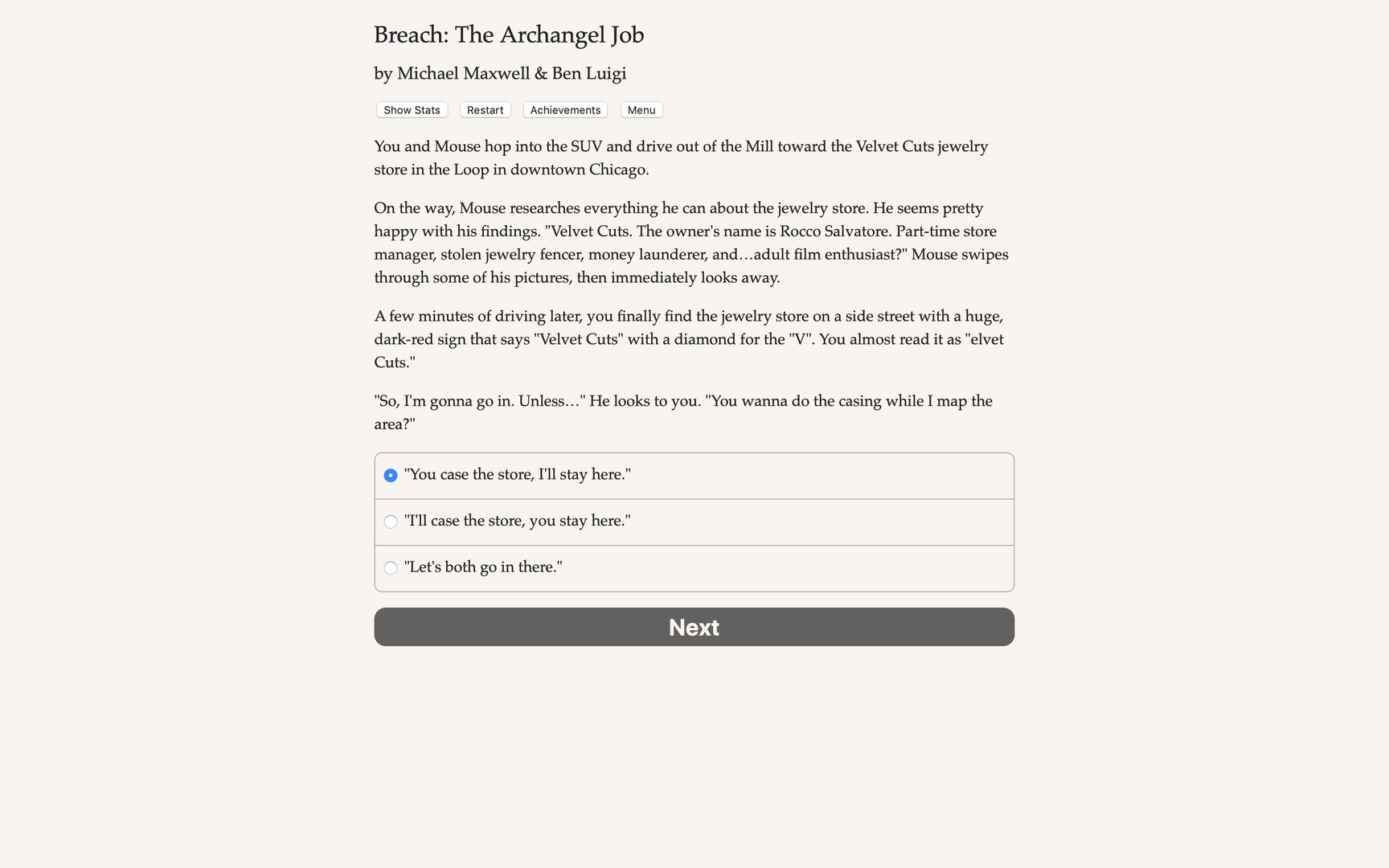 Breach: The Archangel Job - Screenshot 2