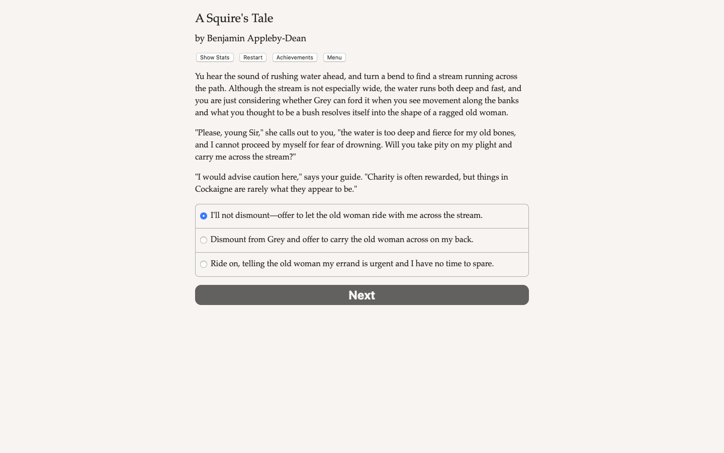 A Squire's Tale - Screenshot 4