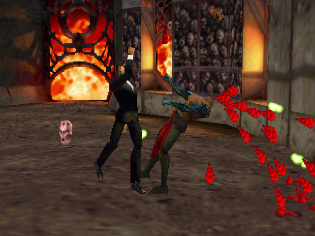 Mortal Kombat Gold is an upgraded port of Mortal Kombat 4 which