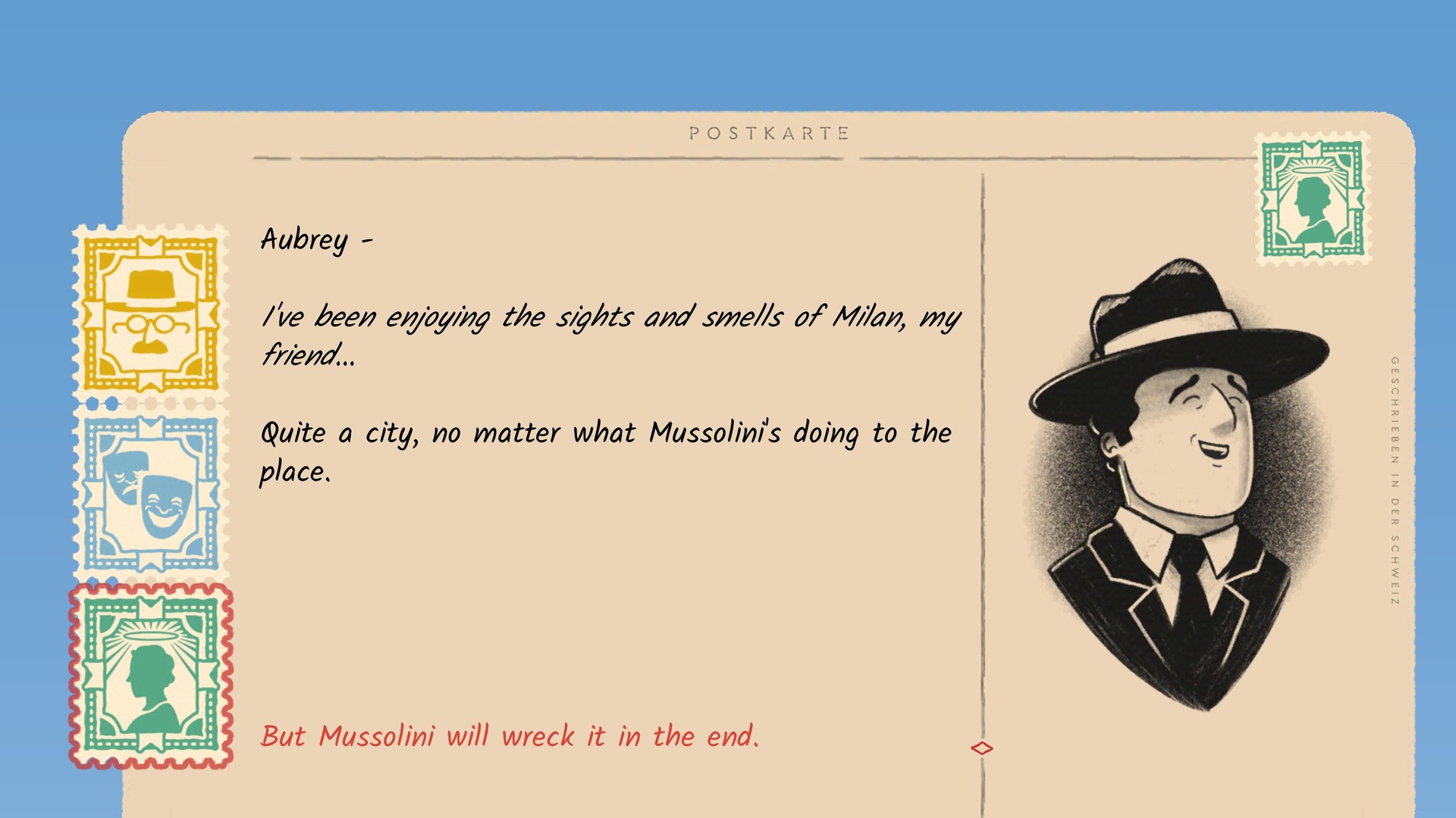 Over the Alps - Screenshot 5