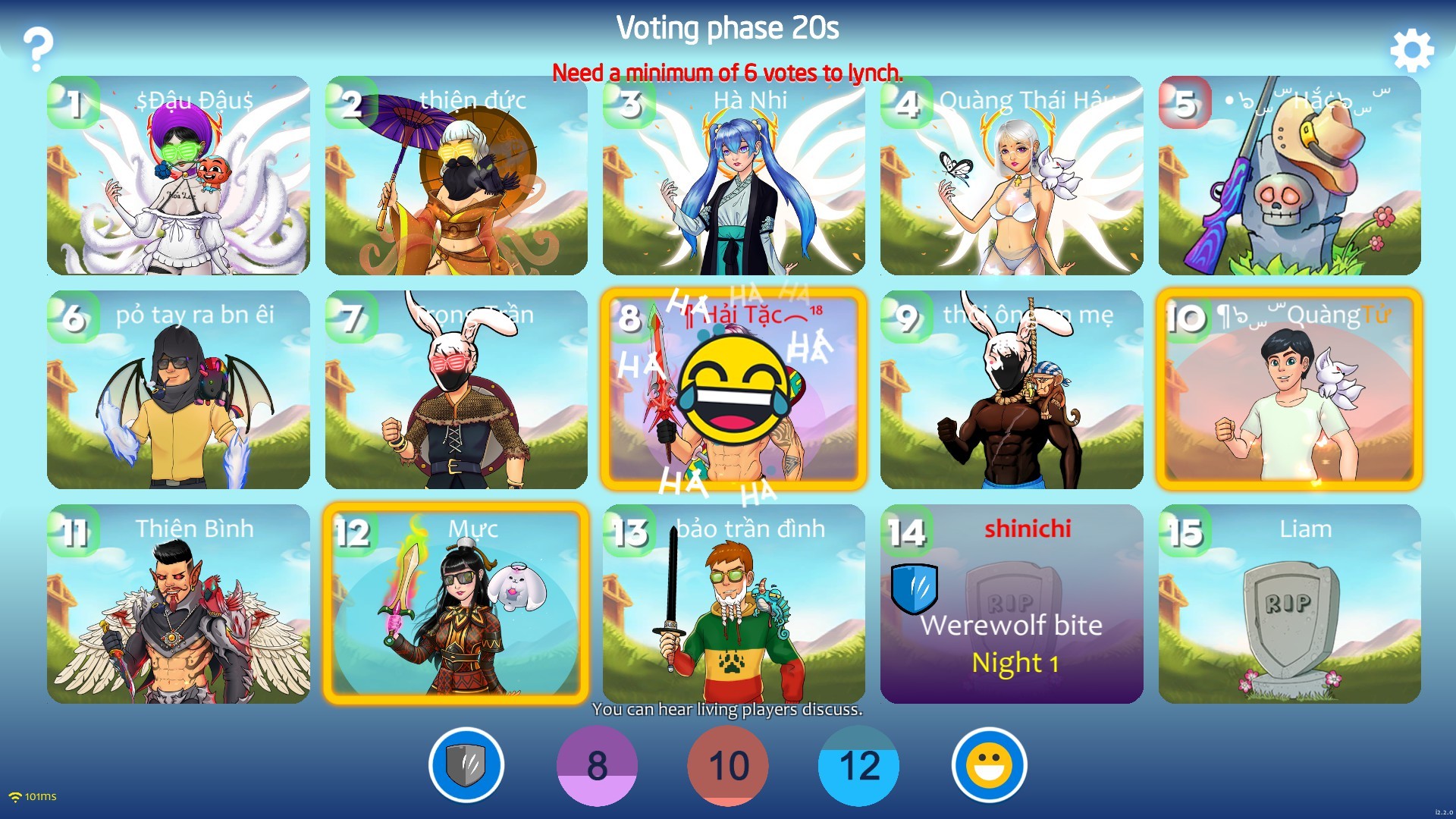 Werewolf Voice: Best Board Game - Screenshot 1