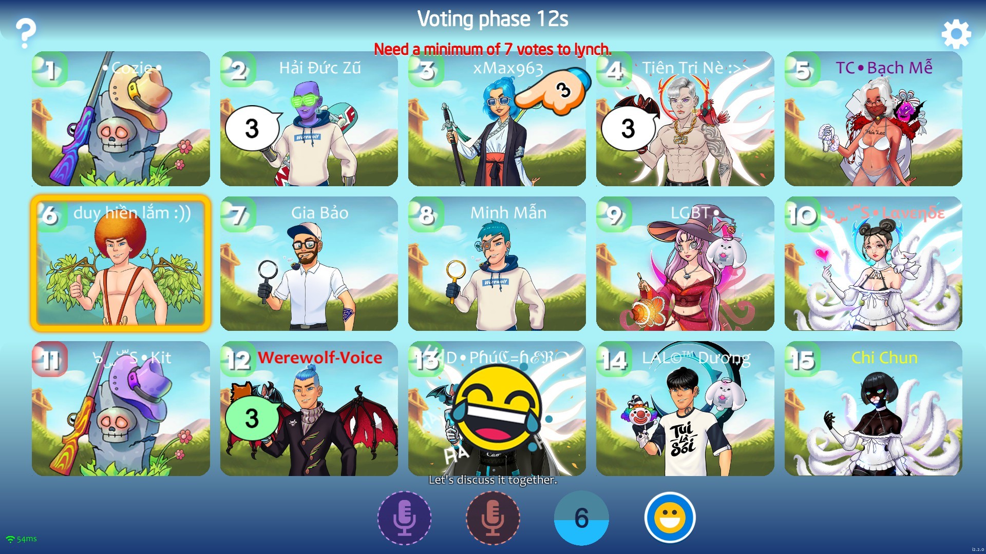 Werewolf Voice: Best Board Game - Screenshot 4