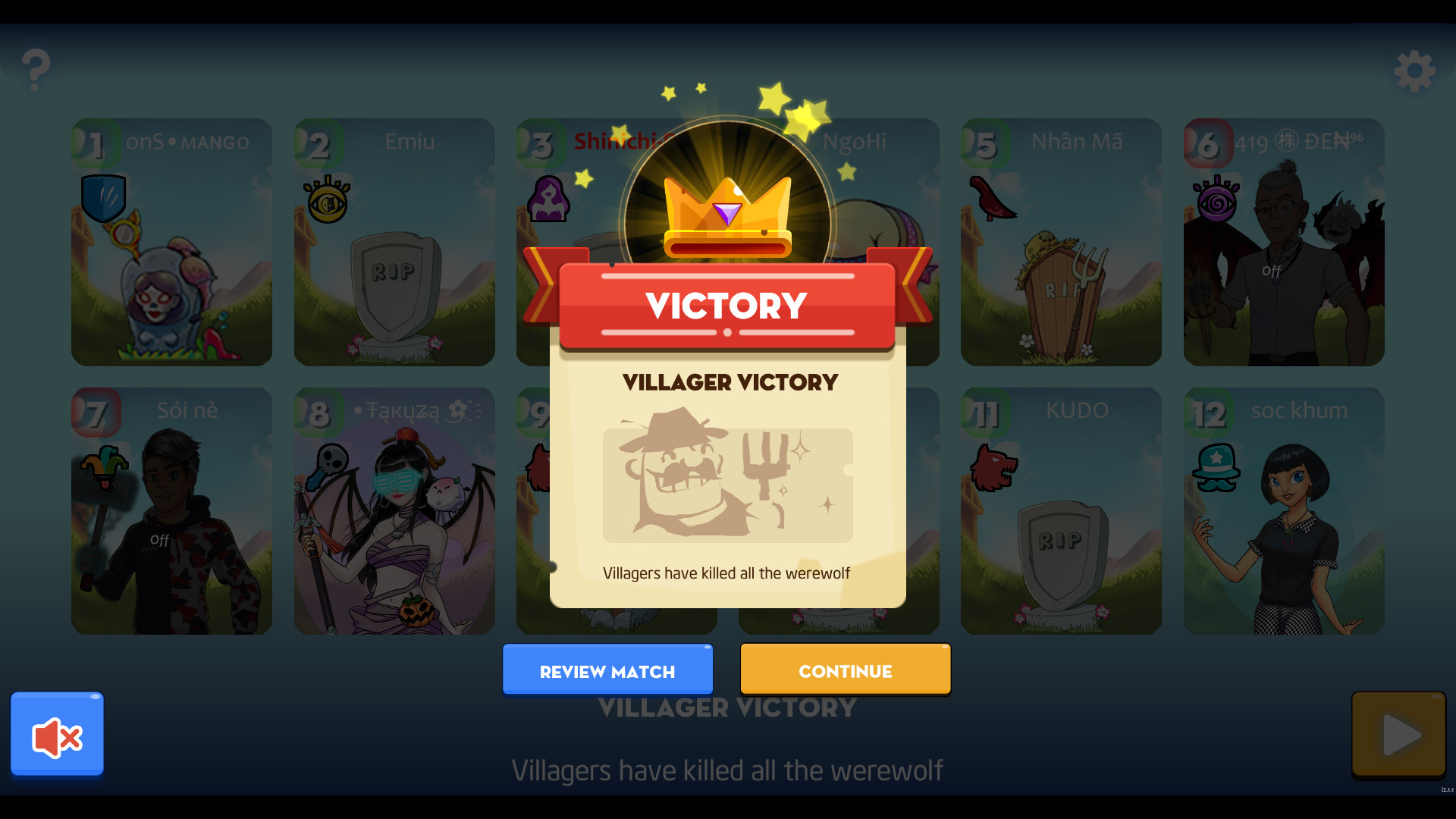 Werewolf Voice: Best Board Game - Screenshot 7