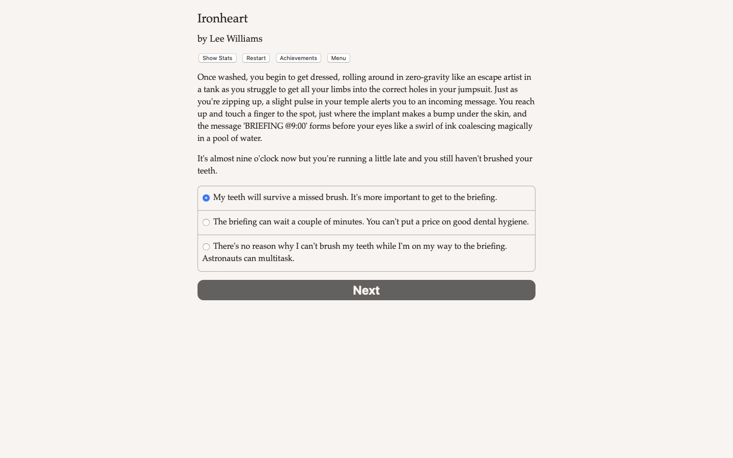 Ironheart - Screenshot 1