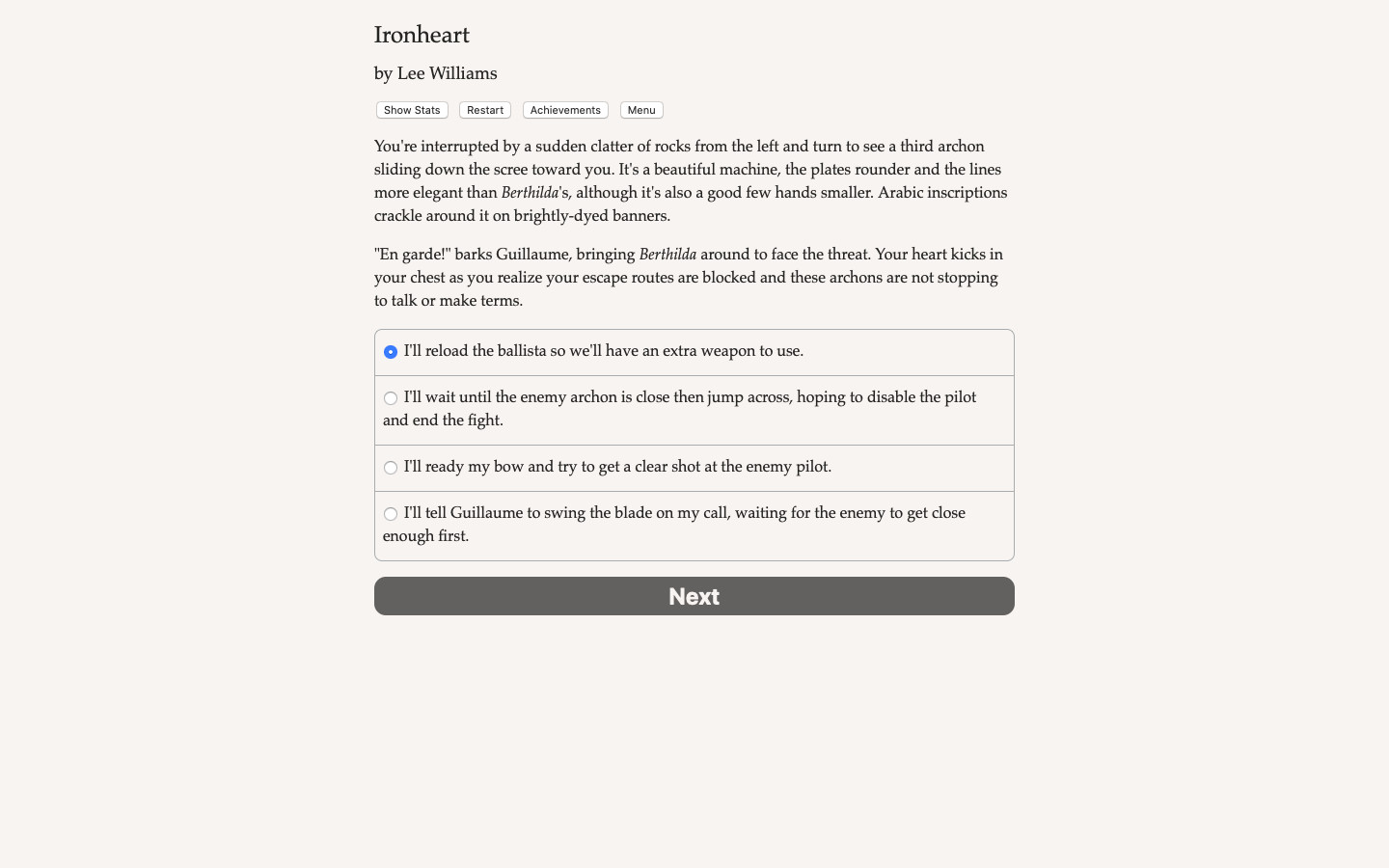 Ironheart - Screenshot 2