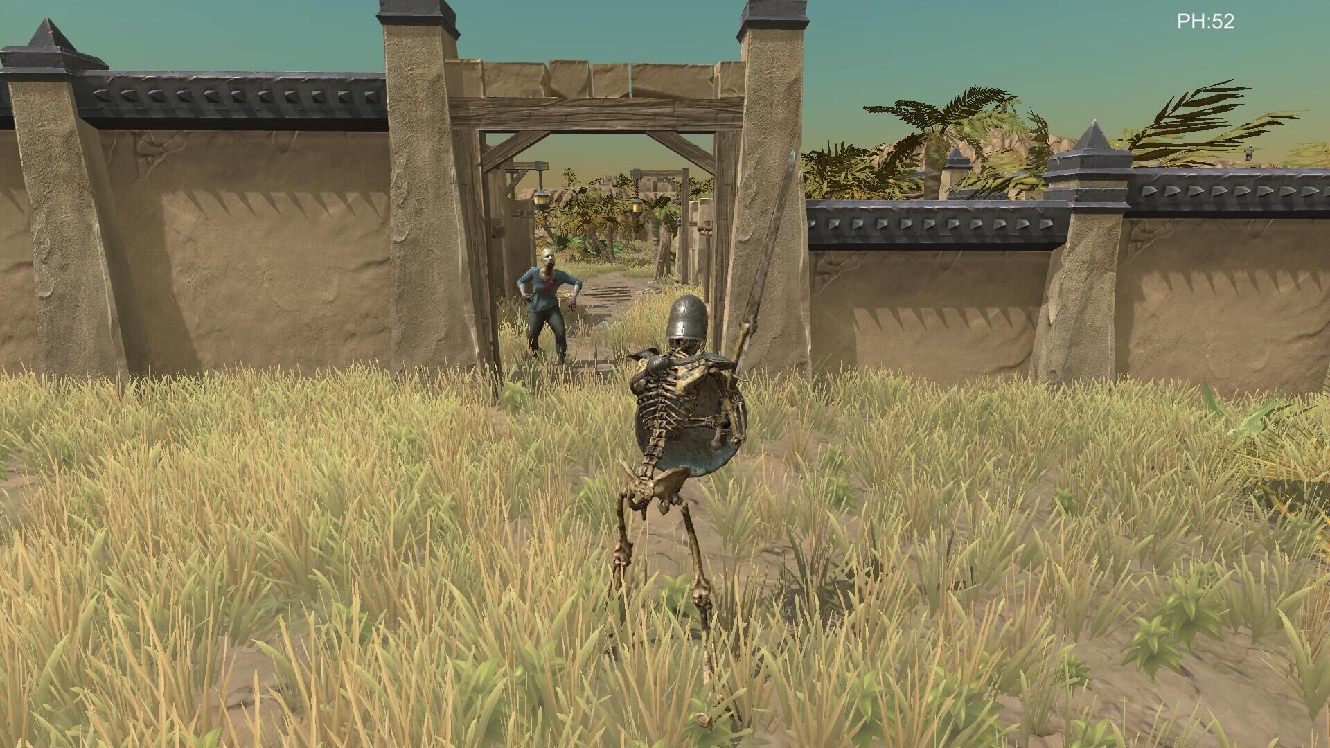 Skeleton Warrior - Screenshot 2