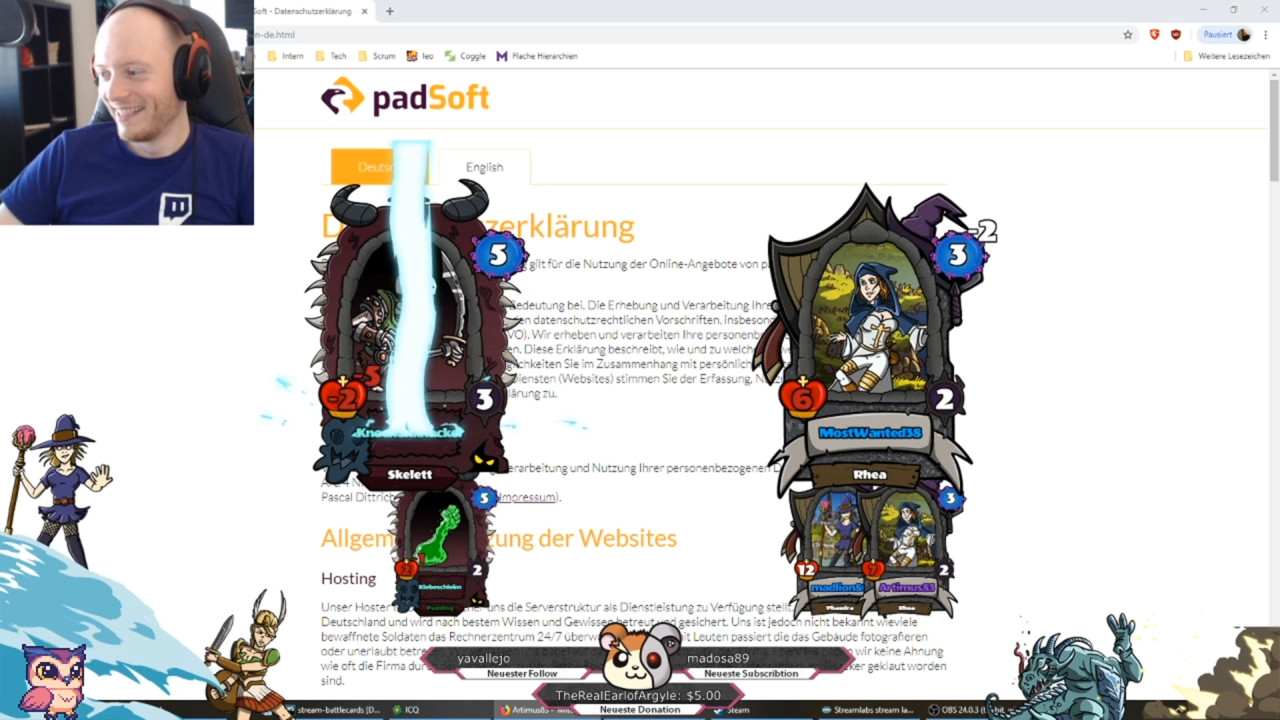 Stream Battlecards - Screenshot 3