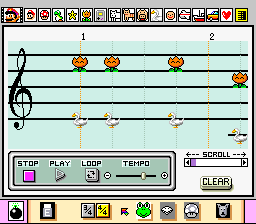 illustration de Mario Paint