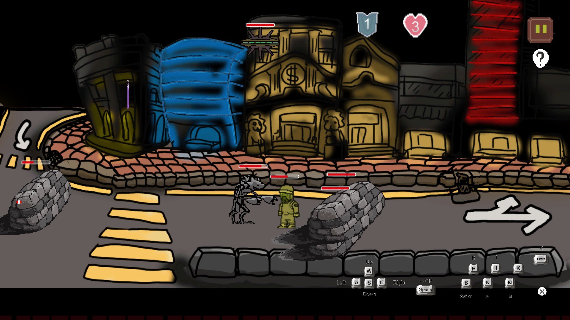 UFO Cross - Screenshot 2