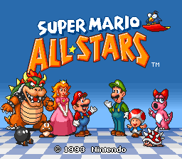 illustration de Super Mario All-Stars