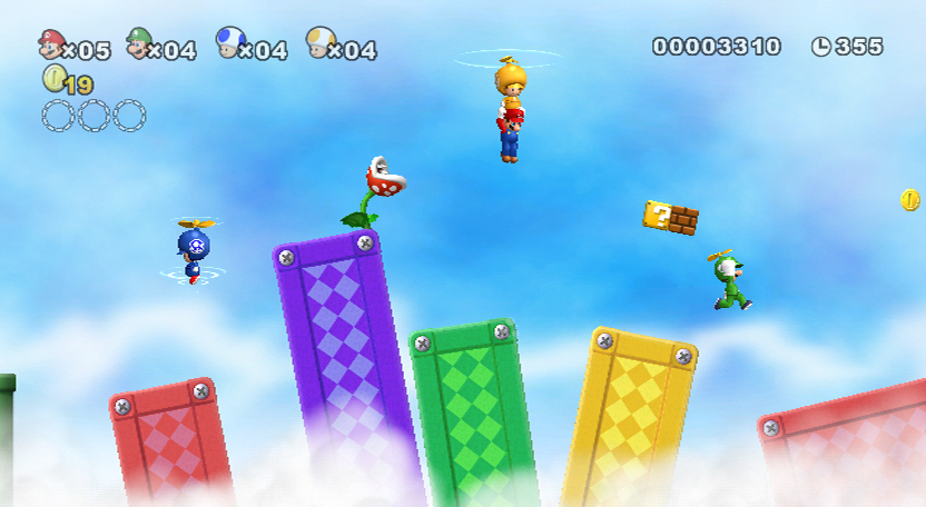 illustration de New Super Mario Bros. Wii