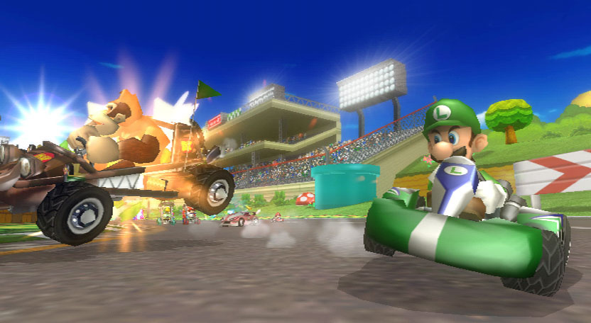 illustration de Mario Kart Wii
