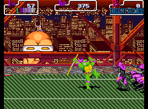 illustration de Teenage Mutant Ninja Turtles IV: Turtles in Time