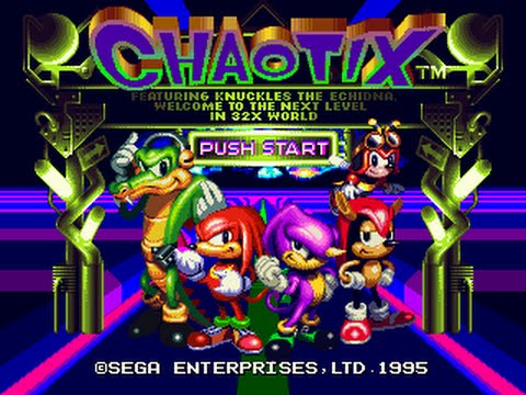 illustration de Knuckles' Chaotix