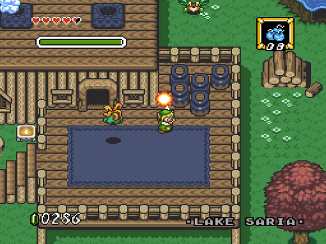 The Legend of Zelda Parallel Worlds Super Nintendo SNES Video