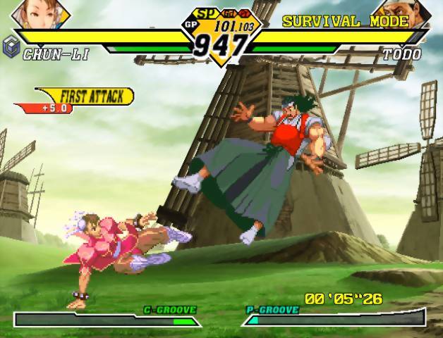 illustration de Capcom vs. SNK 2 EO