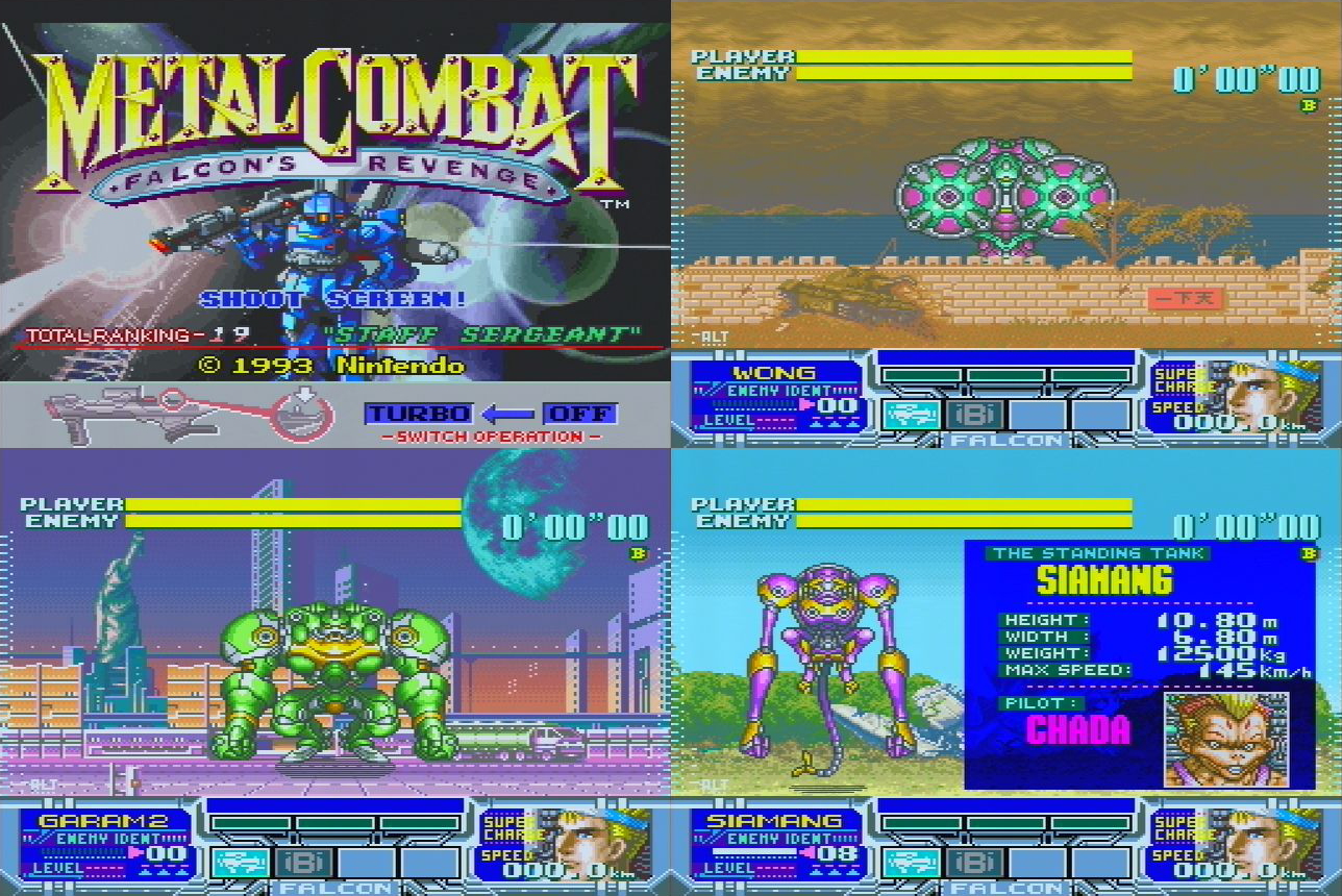 Metal Combat - Super Nintendo - Shock Games