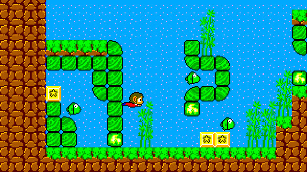 illustration de Alex Kidd in Miracle World DX