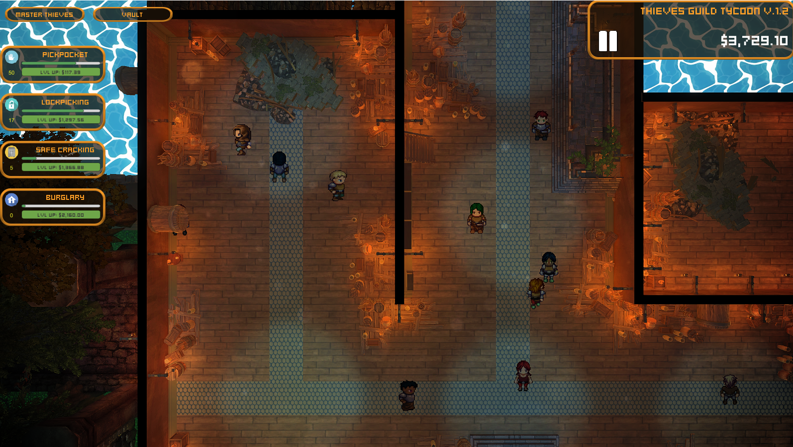 Thieves Guild Tycoon - Screenshot 1