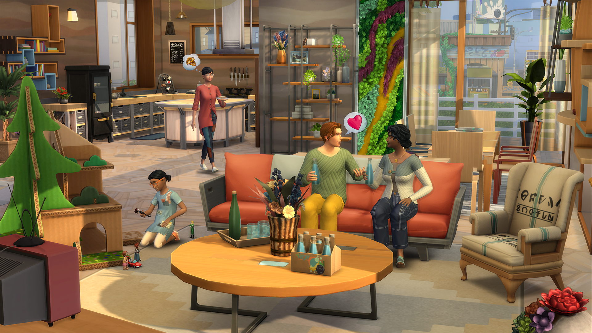 illustration de The Sims 4: Eco Lifestyle