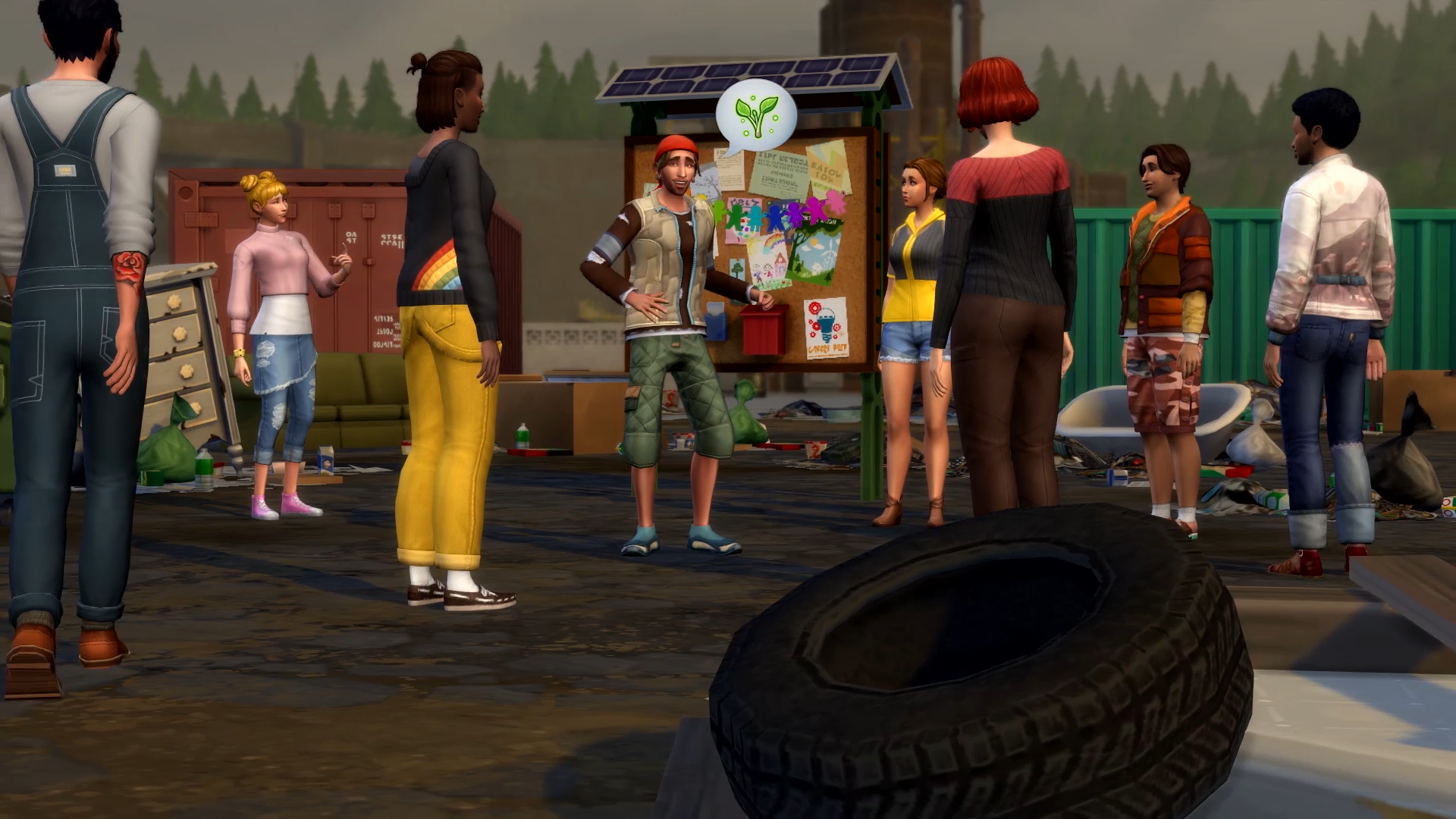 illustration de The Sims 4: Eco Lifestyle