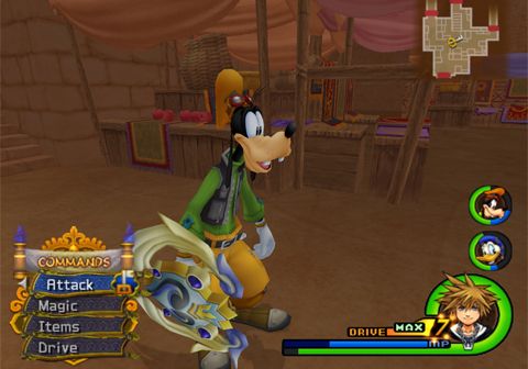 illustration de Kingdom Hearts II