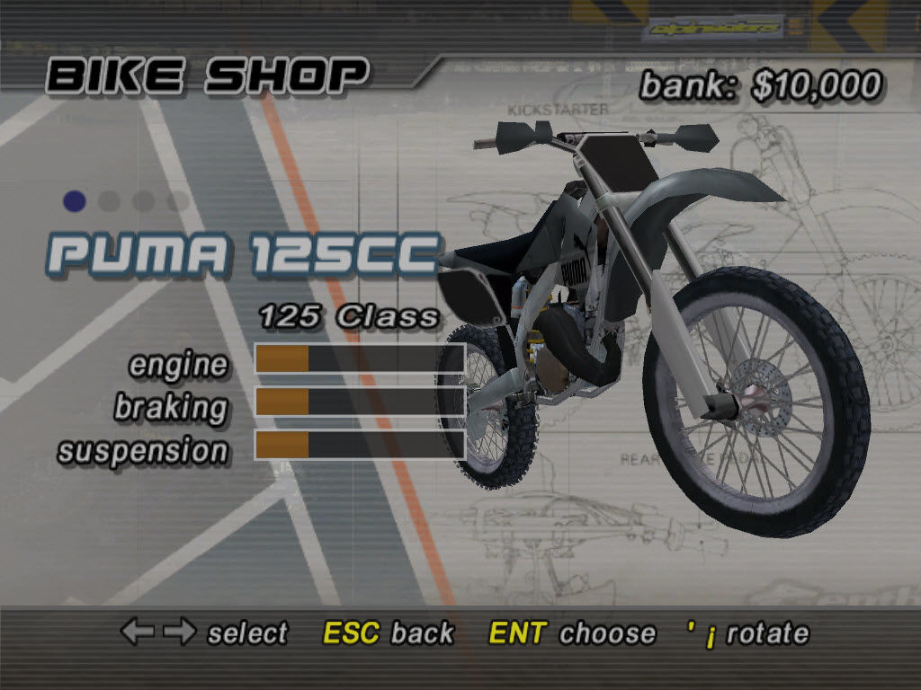 MTX Mototrax PS2 ( Motocross )